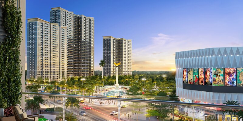 Vị trí Glory Heights đắc địa tạo ưu thế nổi bật